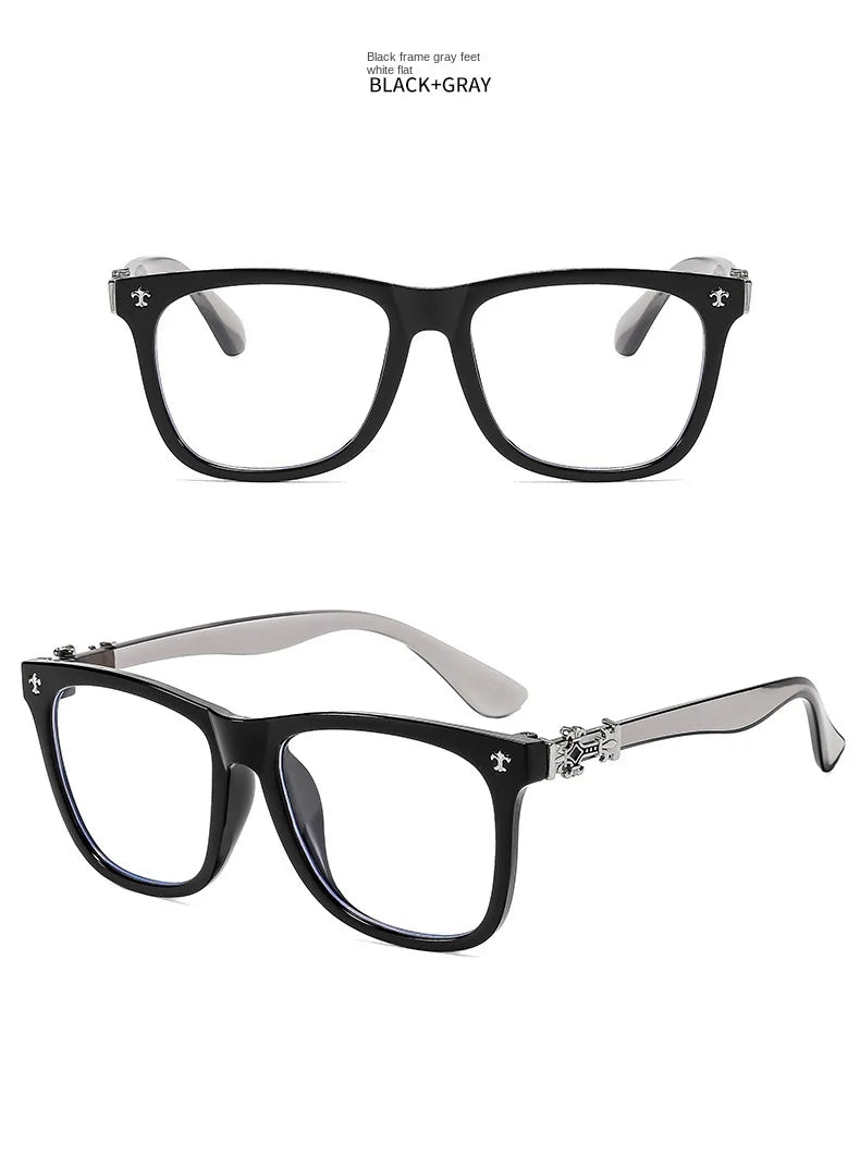 Square Eyeglass Frames for Women and Men with Vintage-Inspired Styling, Seven Coded Fashion Eyewear Options for Everyday Wardrobe and Outfit Coordination