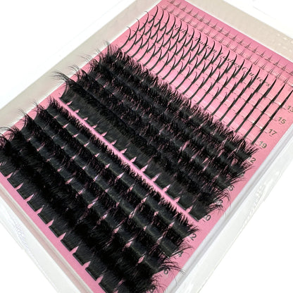 Multi-Row Lash Clusters and Spikes with Manga Style Options, 14, 15, 16 and 30-Row Labels Across 22 Selections for Adult Creative Eye Makeup Looks