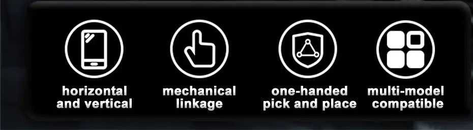 SEAMETAL Dashboard Phone Holder with Adjustable Cradle and Quick-Release Button, Listed 180-Degree Tilt, Mirrored or Textured Options for Compatible 3–7 Inch Phones
