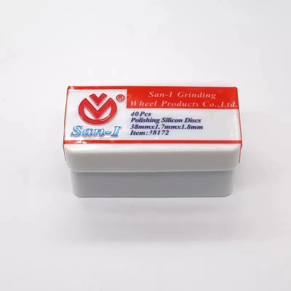 Dental Lab Polishing Discs, Resin Grinding and Separation Wheels in 22mm or 38mm Options, Boxed 40, 50 or 100-Piece Selections for Laboratory Work