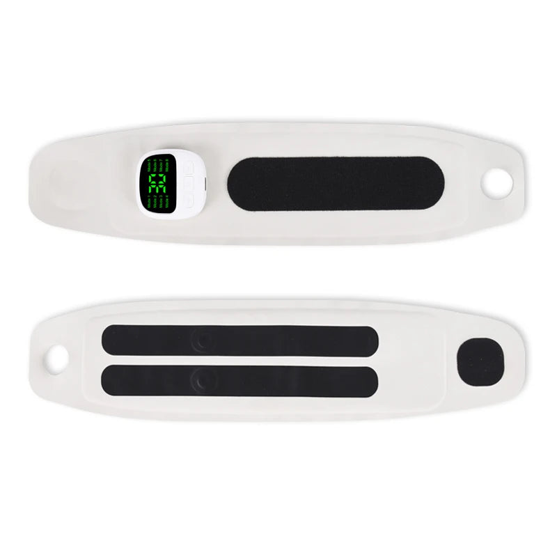 USB Rechargeable Wrist Vibration Massager, Cordless Electric Personal-Care Device in White, Dark Blue or Blue for Seated Home Relaxation Breaks