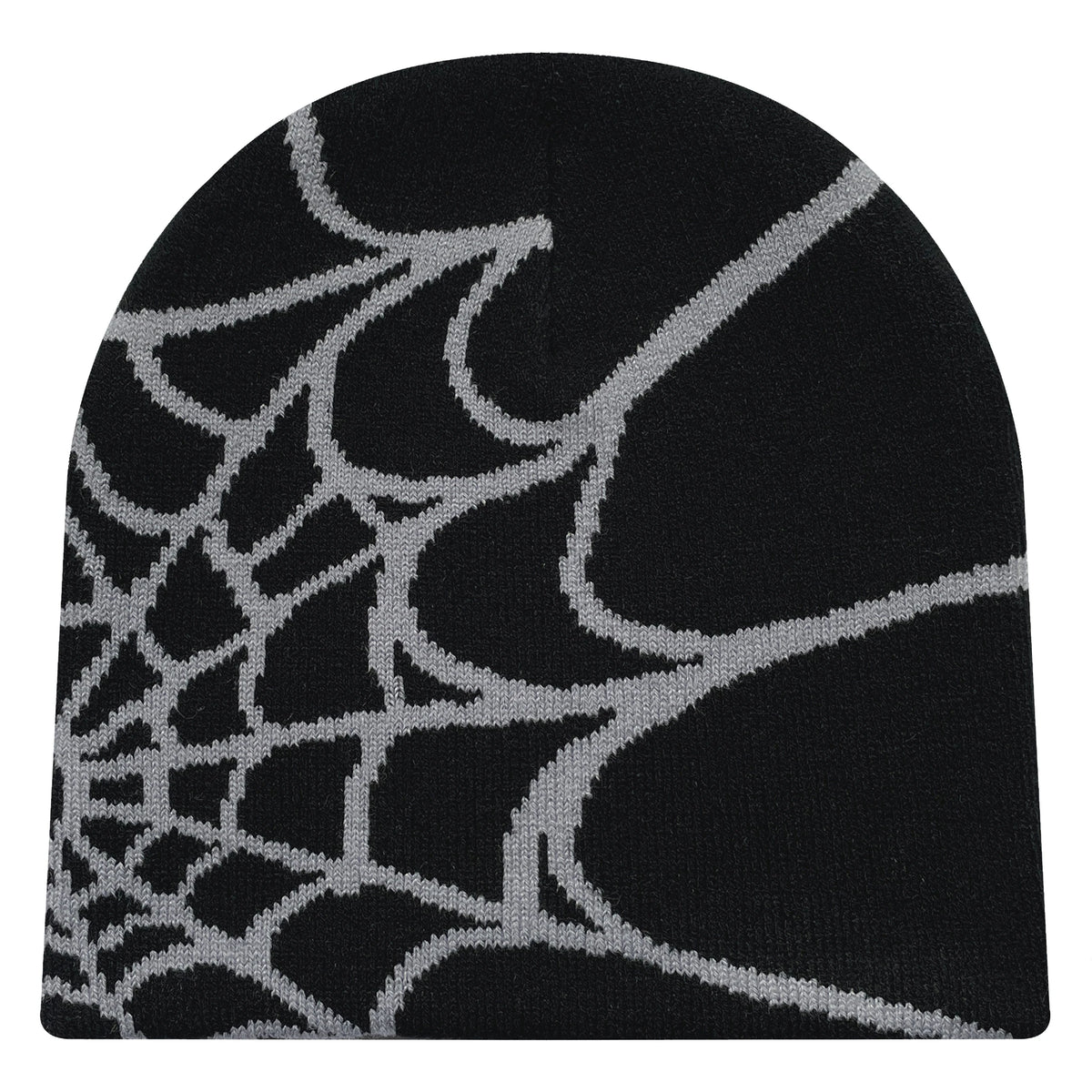 Spider Web Knit Hat, Unisex Acrylic Y2K Beanie with Geometric Pattern in Nine Color Options, Listed Size 56/57 for Streetwear and Cool-Weather Casual Outfits