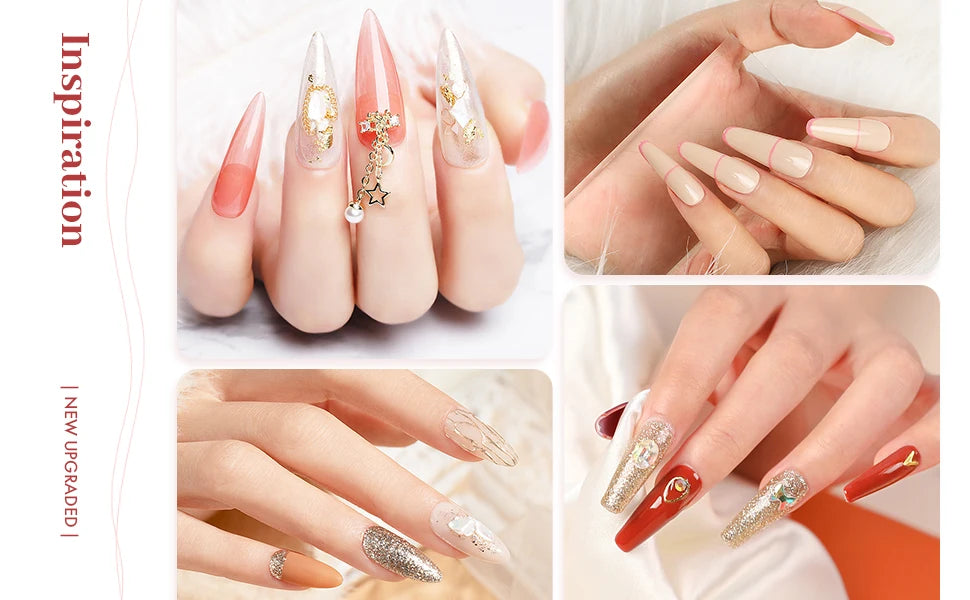 Mini UV LED Nail Lamp by LINMANDA, Portable 6W USB Gel Polish Curing Light with 45s and 60s Timer Settings in Pink and White Option Labels