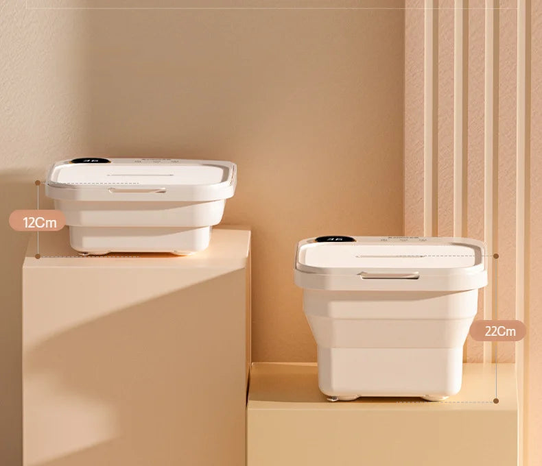 Electric Foot Spa Tub, 220V Foldable Foot Bath with Listed Heating and Massage Functions, Basic Model or Digital Display Options for Home Soaking