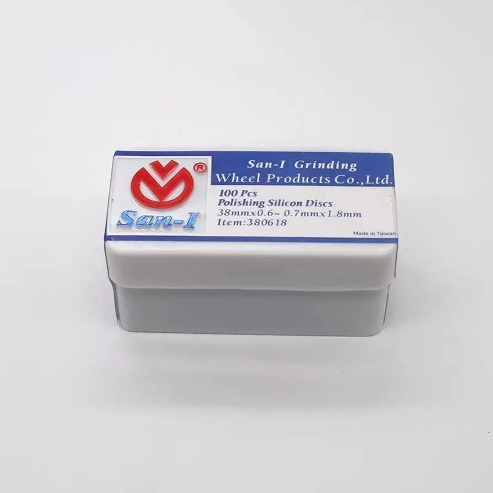 Dental Lab Polishing Discs, Resin Grinding and Separation Wheels in 22mm or 38mm Options, Boxed 40, 50 or 100-Piece Selections for Laboratory Work