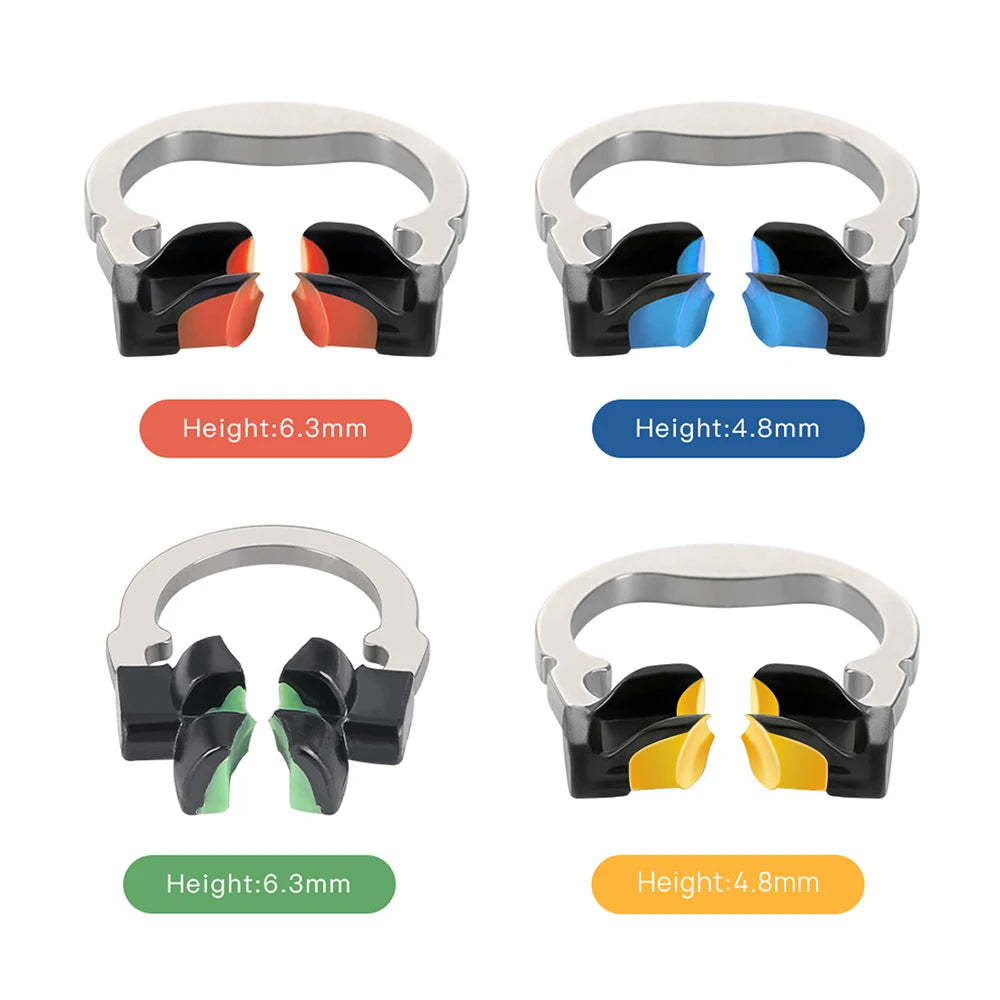 Dental Sectional Matrix Ring Options by AZDENT, Nickel-Titanium Clamping Rings with Silicone Contact Areas, Single and Combination Kit Selections