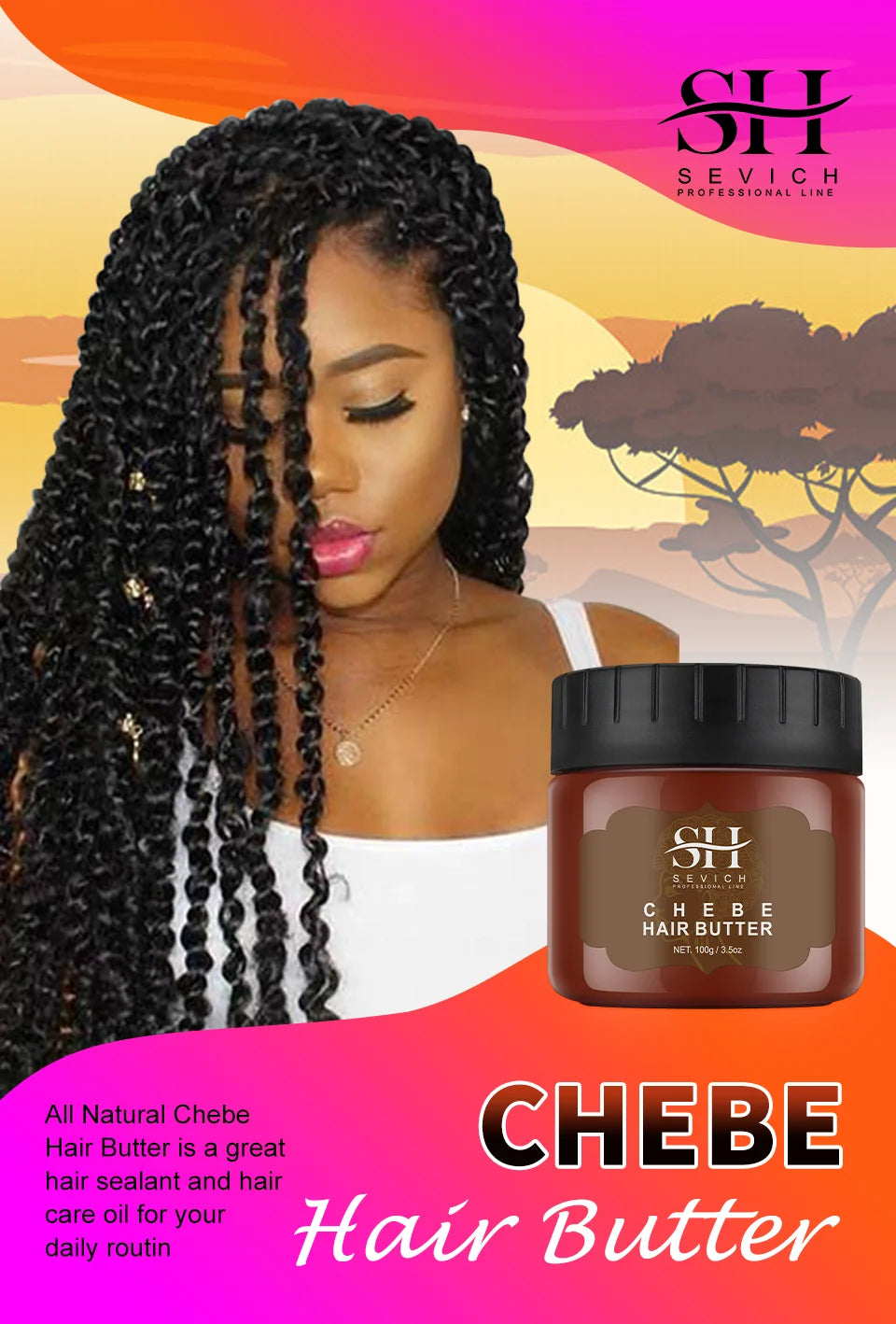 Chebe Shampoo and Conditioner Options with Hair Oil, Spray and Leave-In Mask Selections, Individual Products and Sets for At-Home Hair Care