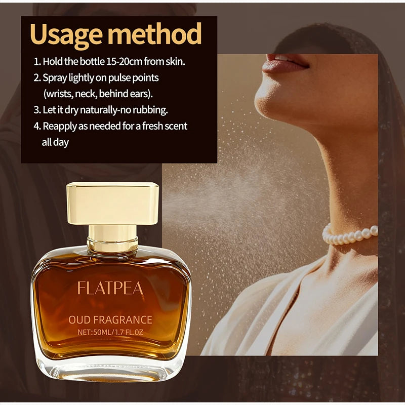 Unisex Arabian Perfume with Listed Sandalwood and Agarwood Scent Wording, A, B, C and D 100ml Options or Ebony 50ml Selection for Personal Fragrance and Gifts