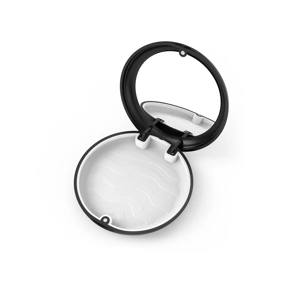 Retainer Case 20-Pack with Magnetic Closure, Portable Dental Aligner and Mouth Guard Storage Boxes, Mirror Options for Home and Travel Organization