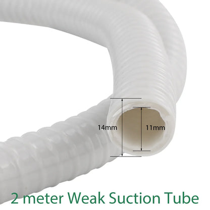 Dental Suction Tubing for Chair Unit Equipment, Strong or Weak Suction Set Labels and Separate 2m Hose Options for Professional Compatibility Review