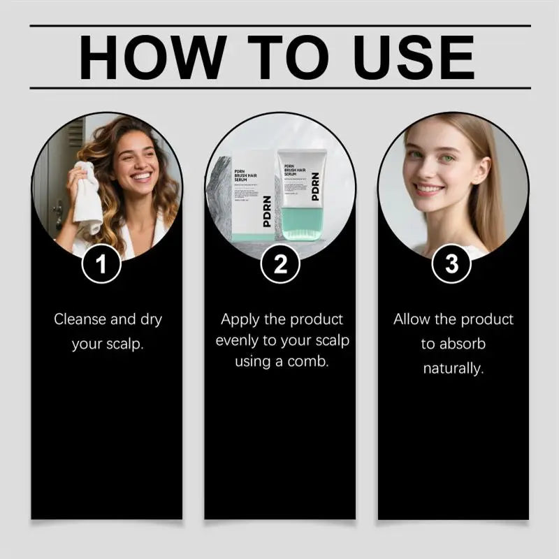 PDRN Reedle Shot Hair Serum, Listed 100ml Hair Care Essence with A, B, C and D Options for Daily Scalp Care and At-Home Grooming Routines