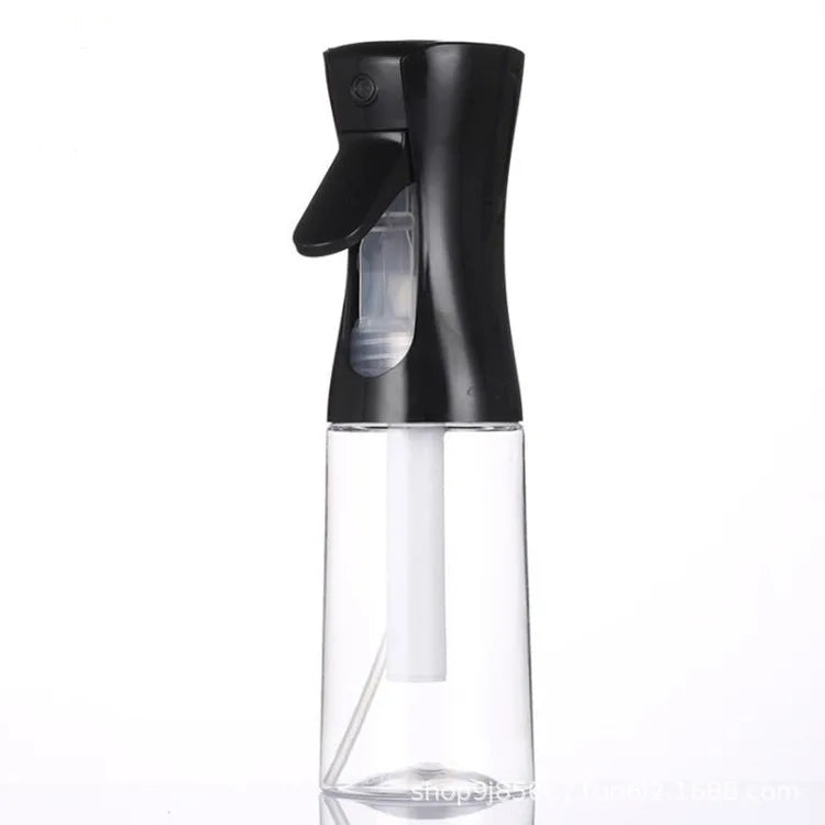 Continuous Spray Bottle with Refillable Fine Mist Design, 200ml, 300ml and 500ml Size Labels and Ten Color Options for Hair Styling, Salon and Garden Routines