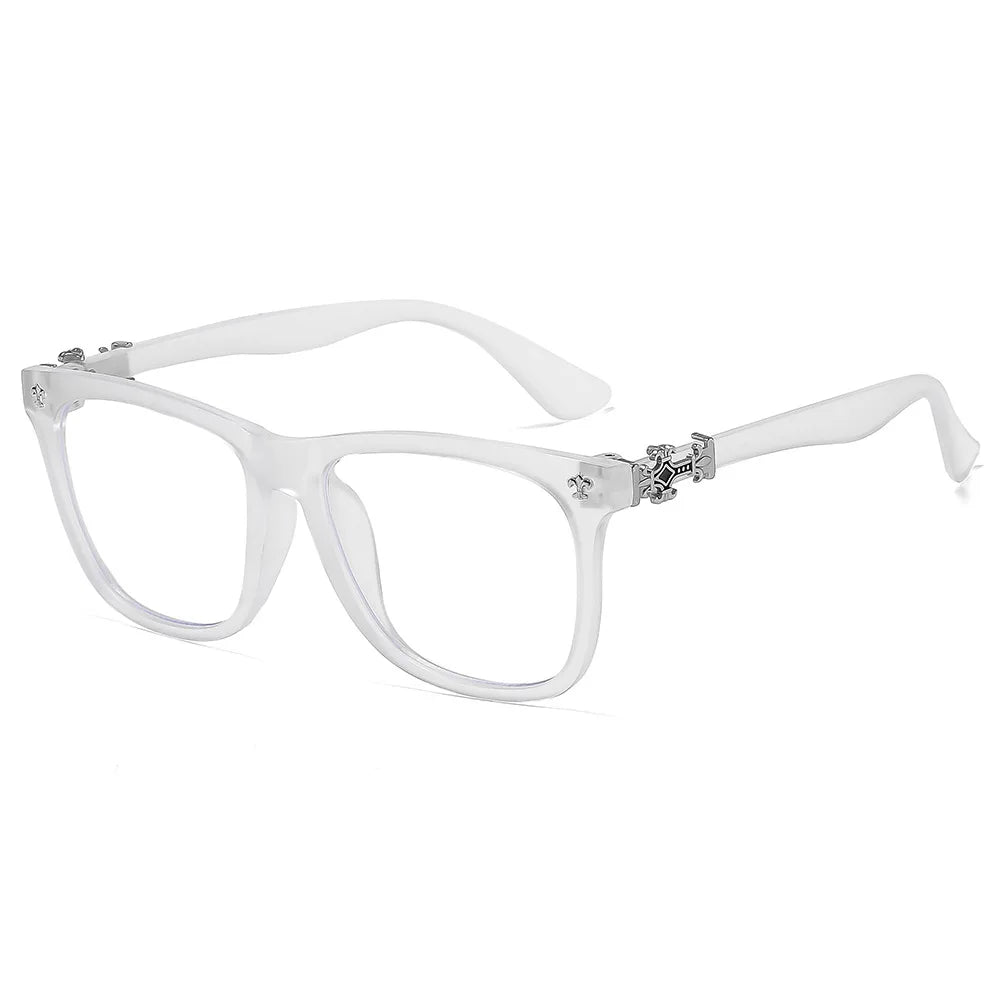 Square Eyeglass Frames for Women and Men with Vintage-Inspired Styling, Seven Coded Fashion Eyewear Options for Everyday Wardrobe and Outfit Coordination