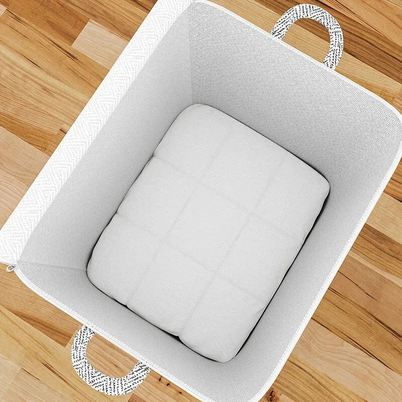 Non-Woven Quilt Storage Bag with Zipper Closure, Single Closet Organizer in 30L, 110L, 150L or 220L Options for Bedding, Clothing and Household Toys