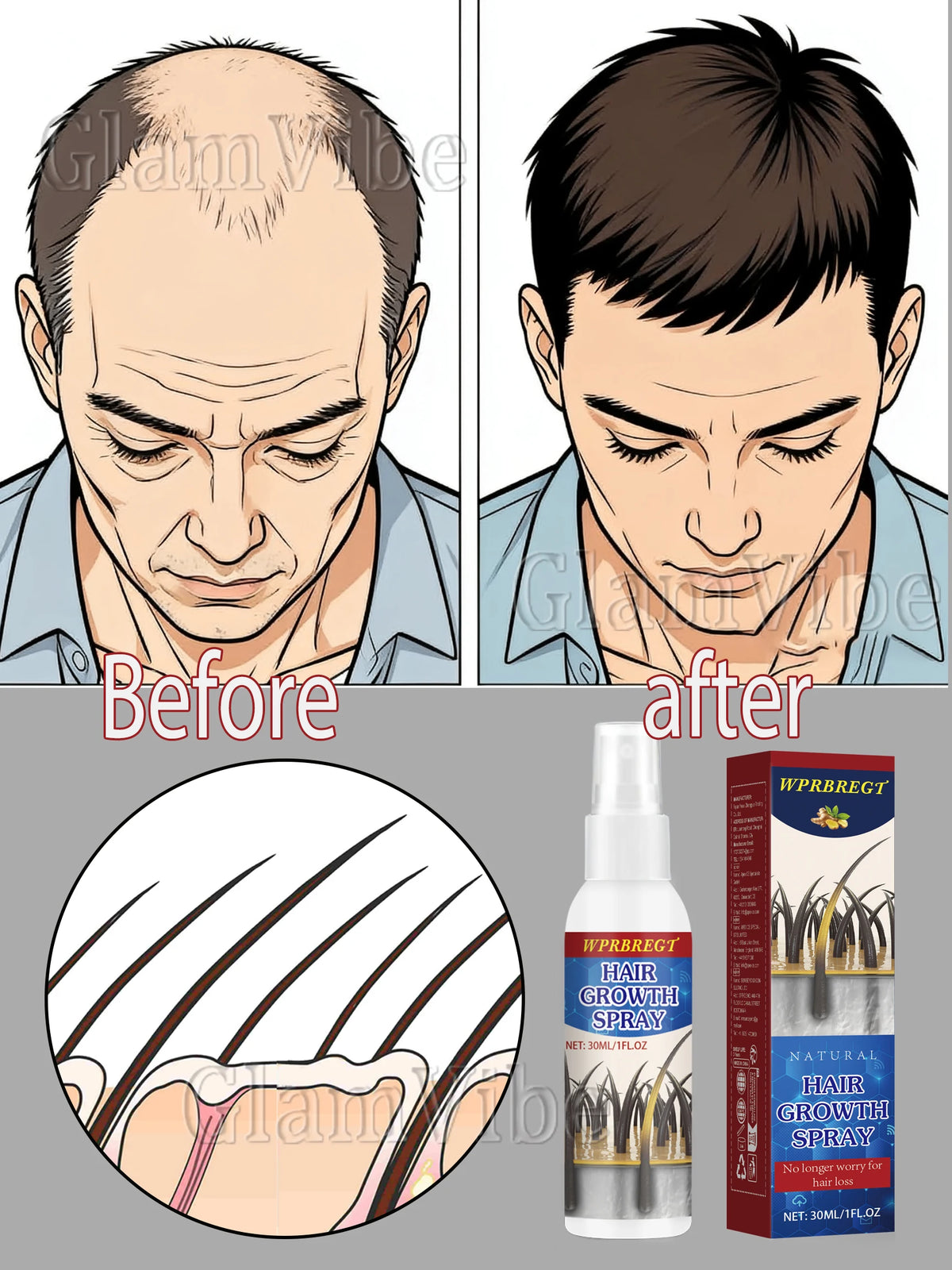 Scalp Care Product with 1PC, 3PC, 5PC, 10PC or 22PC Purchase Options for Personal Hair Care Routines, Single and Multipiece Selection Labels