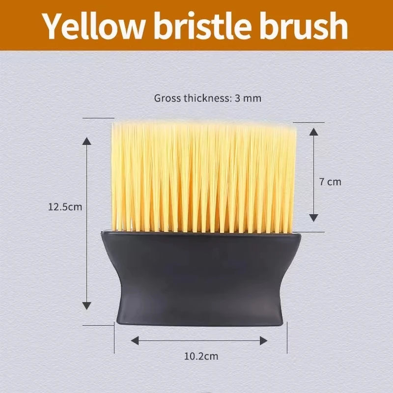 Car Interior Dusting Brush with Soft Bristles for Air Vents and Interior Gaps, Manual Auto Detailing Cleaning Tool in Option A for Routine Vehicle Care