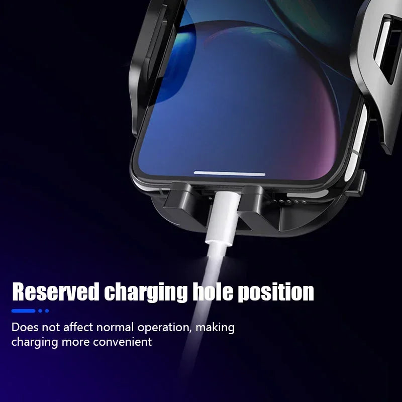Suction Cup Car Phone Mount for Compatible Dashboard or Windshield Placement, Adjustable Smartphone Holder with Separate Air Vent Style Option