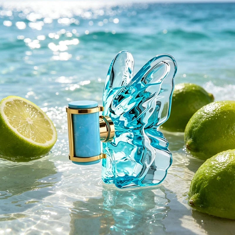 Butterfly Bottle Perfume for Women, 35ml Floral and Vanilla Options Plus 50ml Jasmine, Lemon or Grapefruit Fragrance Choices for Daily Wear and Gifts