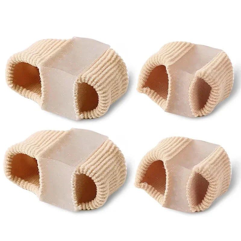 Toe Spreader in Soft Silicone with Small or Large Size Options, Single-Piece Reusable Toe Separator with Gentle Hand-Wash Care for Personal Foot Routines