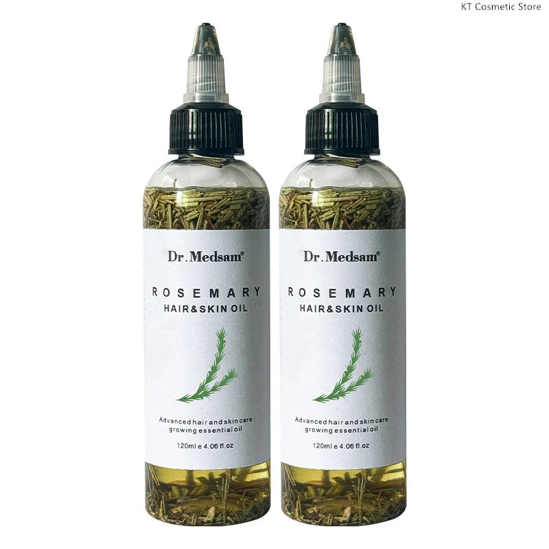 Rosemary Extract Hair Serum, 100ml Cosmetic Scalp and Hair Care with Listed Biotin, Vitamin B5, Coconut and Grape Seed Oils for Men and Women