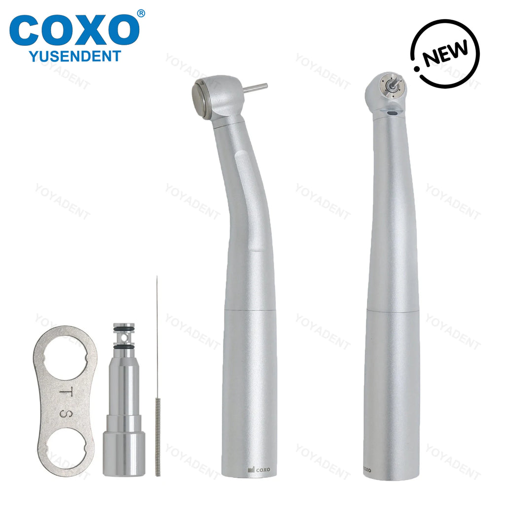 High Speed Dental Turbine Handpiece and Replacement Part Options by COXO YUSENDENT, H15 H16 H05 Models with Coupler, Rotor and Bulb Selections