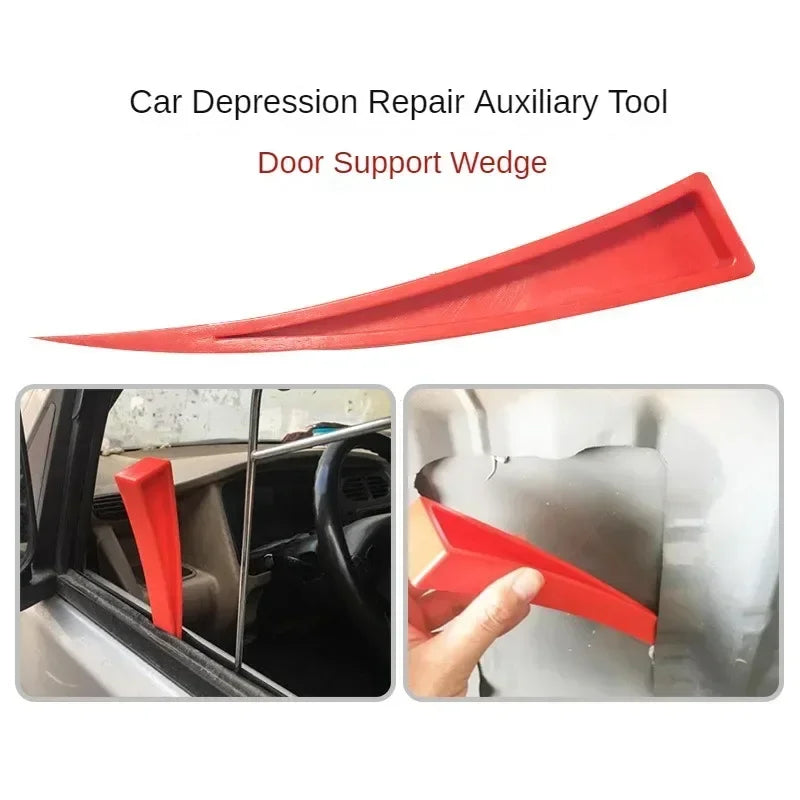 Air Wedge Pump and Red Spacer Tool, Individual Wedge, Air Bag or Two-Piece Set Options for Authorized Vehicle Repair and Door, Window or Furniture Alignment