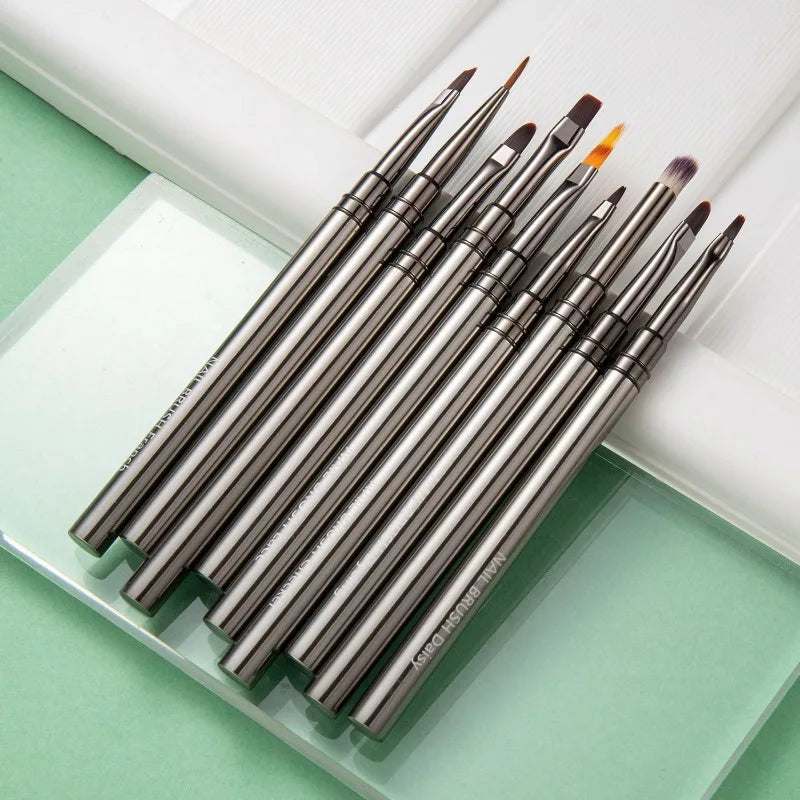 Nail Art Striping Brushes for Fine Lines and Detail Painting, 6–25mm Listed Liner Sizes with Individual and Set Options for DIY Manicure Designs
