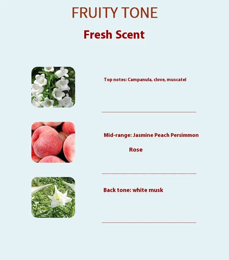 Women's Musk Perfume Spray with Jasmine and Fruity Scent References, Pink or Orange 45ml and Six 50ml Option Labels for Personal Fragrance and Gifts