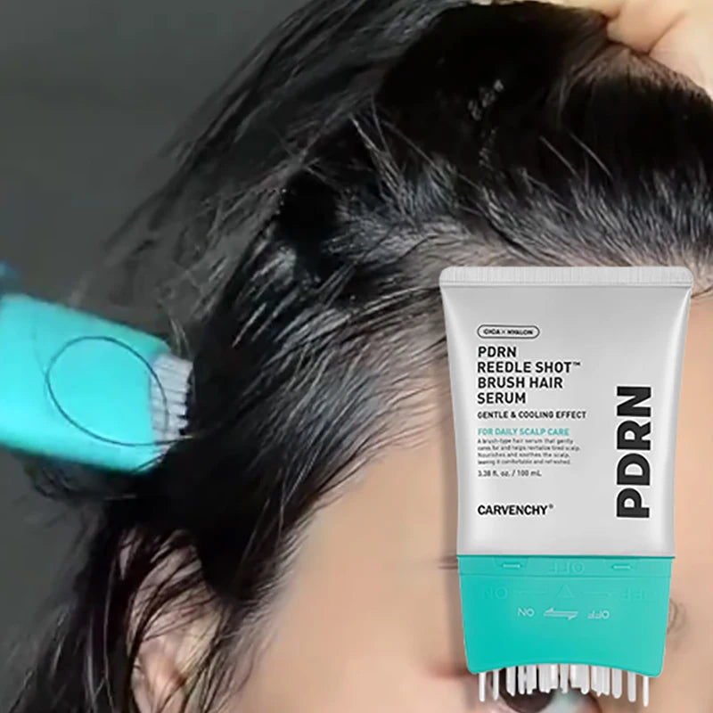 PDRN Reedle Shot Hair Serum, Listed 100ml Hair Care Essence with A, B, C and D Options for Daily Scalp Care and At-Home Grooming Routines
