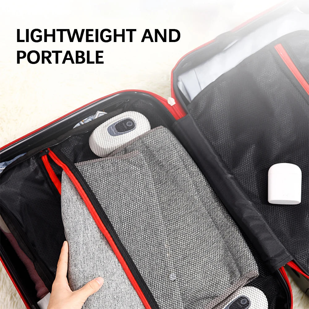 Three-Mode Calf Air Massager with 15-Minute Timer, 1800mAh Rechargeable Battery, Linen Mesh Wrap and One- or Three-Level Single and Pair Options
