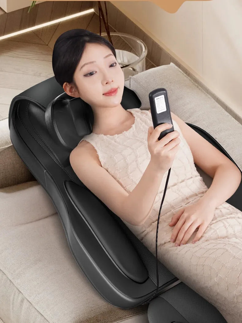 JAIYORL Electric Massage Seat Cushion with Vibration and Kneading References, Four Upgrade Model Labels and US, EU, UK or AU Plug Options