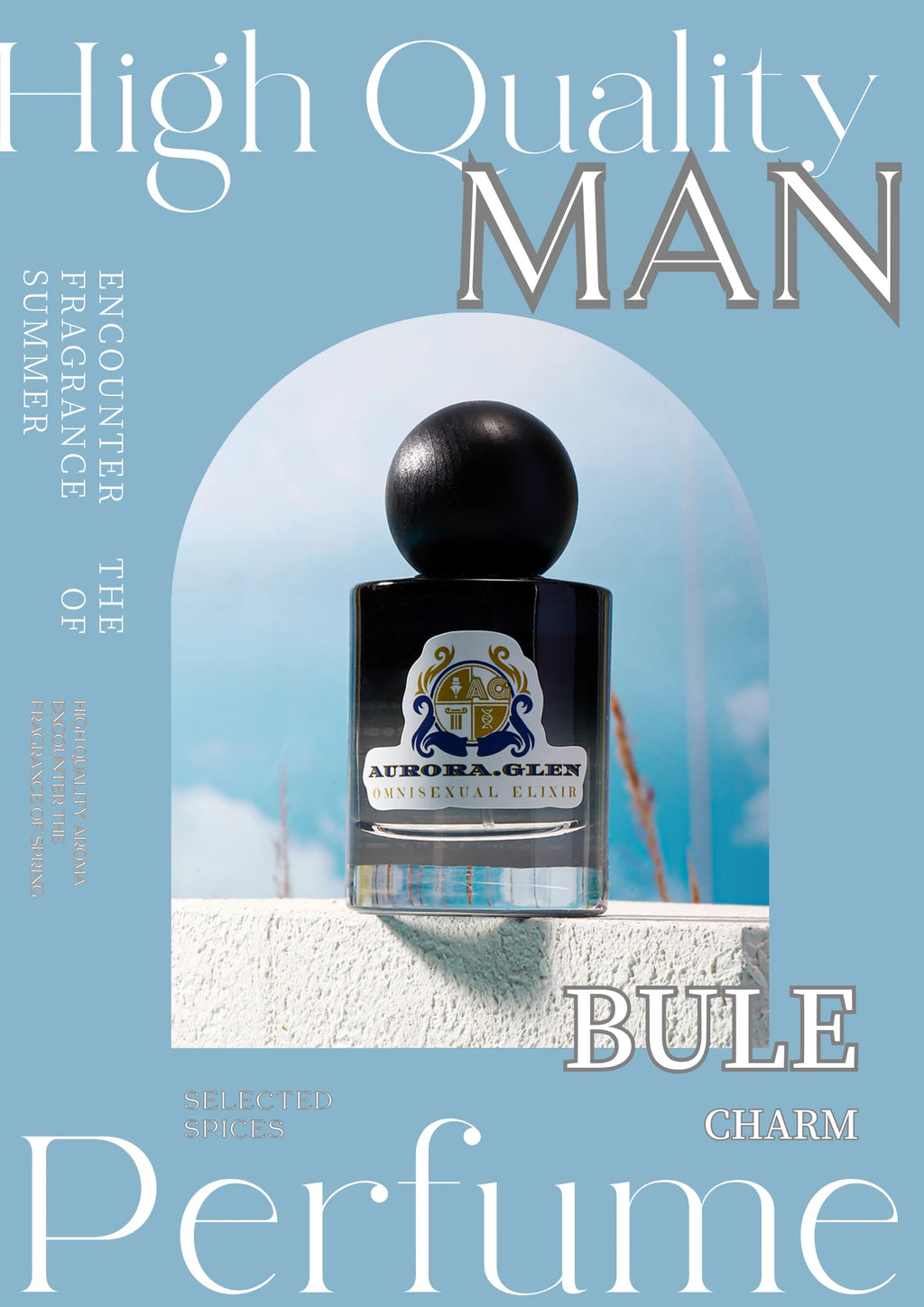 Woody Spicy Perfume with Ten Numbered Unisex, Men's and Women's Options, Listed Rare Oud, Sichuan Pepper and Vetiver Profile for Personal Scent Selection and Gifts