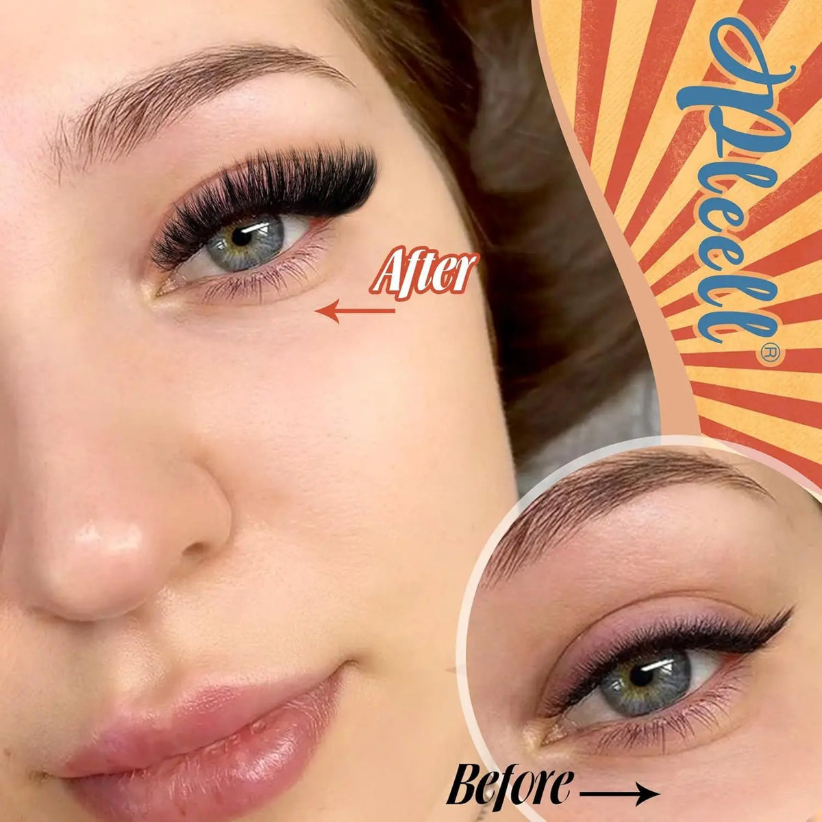Fluffy Cluster Lashes for DIY Eye Makeup Styling, 10 or 16-Row 80D Options and 36-Row 80 100D Selection for Customized Everyday Makeup and Party Looks