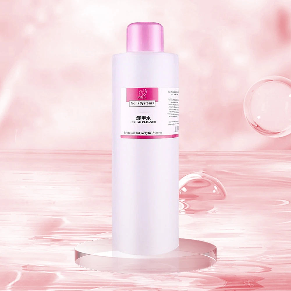 Nail Care Liquid Options with Listed 1000ml Reference, Gel Remover, Polish Remover, Nail Surface Cleaner or Brush Cleaner for Adult Manicure Supplies