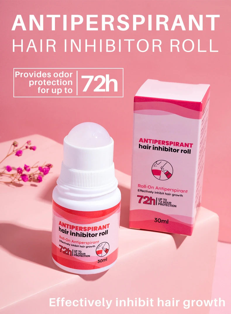 Roll-On Underarm Deodorant for Men and Women, Two Single-Piece Option Labels for Daily Personal Hygiene and Your Everyday Underarm Care Routine