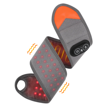 Wearable Red Light Heating Wrap Options for Wrist, Neck, Ankle and Hip, Adjustable Warmth with Model-Specific LED, Vibration and Power Features