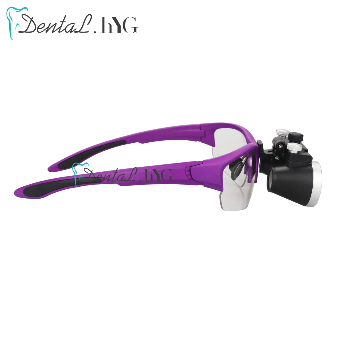 Binocular Dental Loupes with 2.5X or 3.5X Magnification and 420mm Working Distance, Six Color Options with Listed Fabric Bag for Professional Use