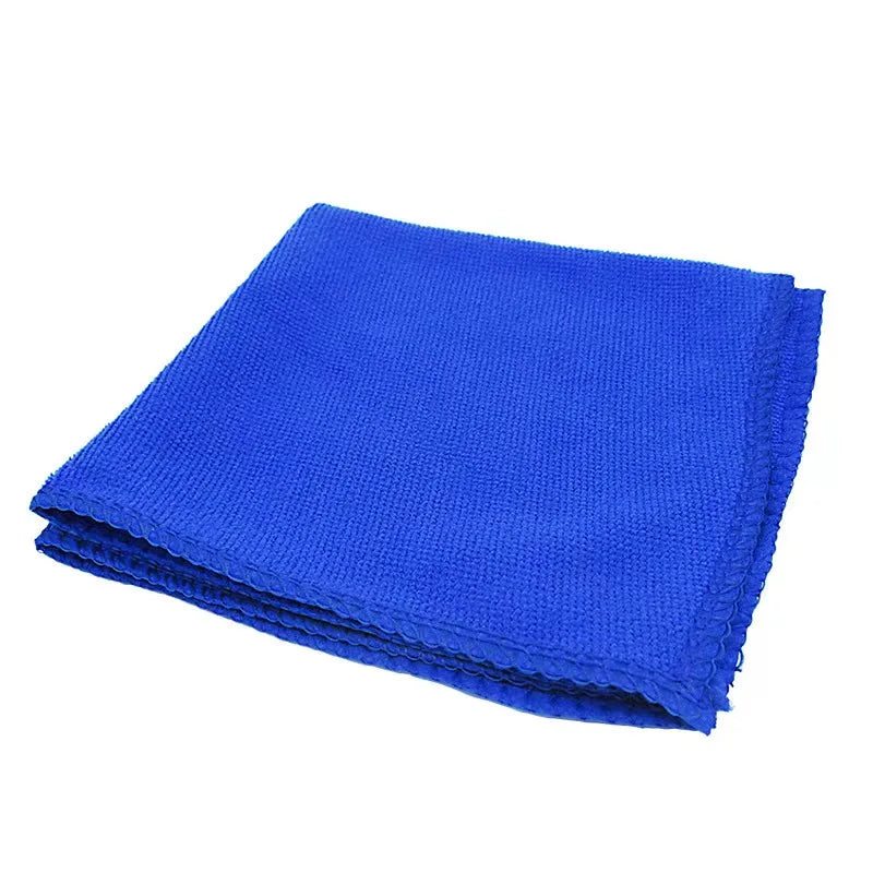 30 x 30 cm Microfiber Cleaning Cloths, Reusable Washable Towels in 1, 5, 10, 50 or 100-Piece Options for Compatible Car Windows and Household Surfaces