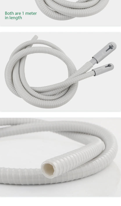 Dental Suction Tubing for Chair Unit Equipment, Strong or Weak Suction Set Labels and Separate 2m Hose Options for Professional Compatibility Review