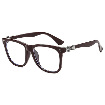 Square Eyeglass Frames for Women and Men with Vintage-Inspired Styling, Seven Coded Fashion Eyewear Options for Everyday Wardrobe and Outfit Coordination