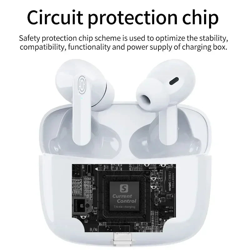 Black Touch Control Wireless Earbuds with TWS Bluetooth Connectivity for Personal Audio, Everyday Listening and Compatible Device Pairing
