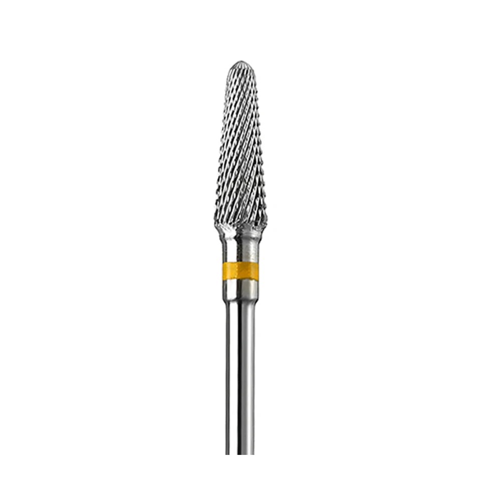 Carbide Nail Drill Bit with Five Grade Options, Single 2.35mm Shank Milling Accessory in XC, C, M, F or XF for Professional Electric Manicure and Pedicure Tools