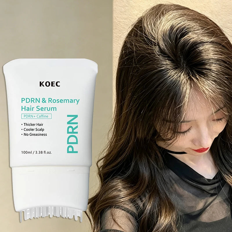 PDRN Reedle Shot Hair Serum, Listed 100ml Hair Care Essence with A, B, C and D Options for Daily Scalp Care and At-Home Grooming Routines