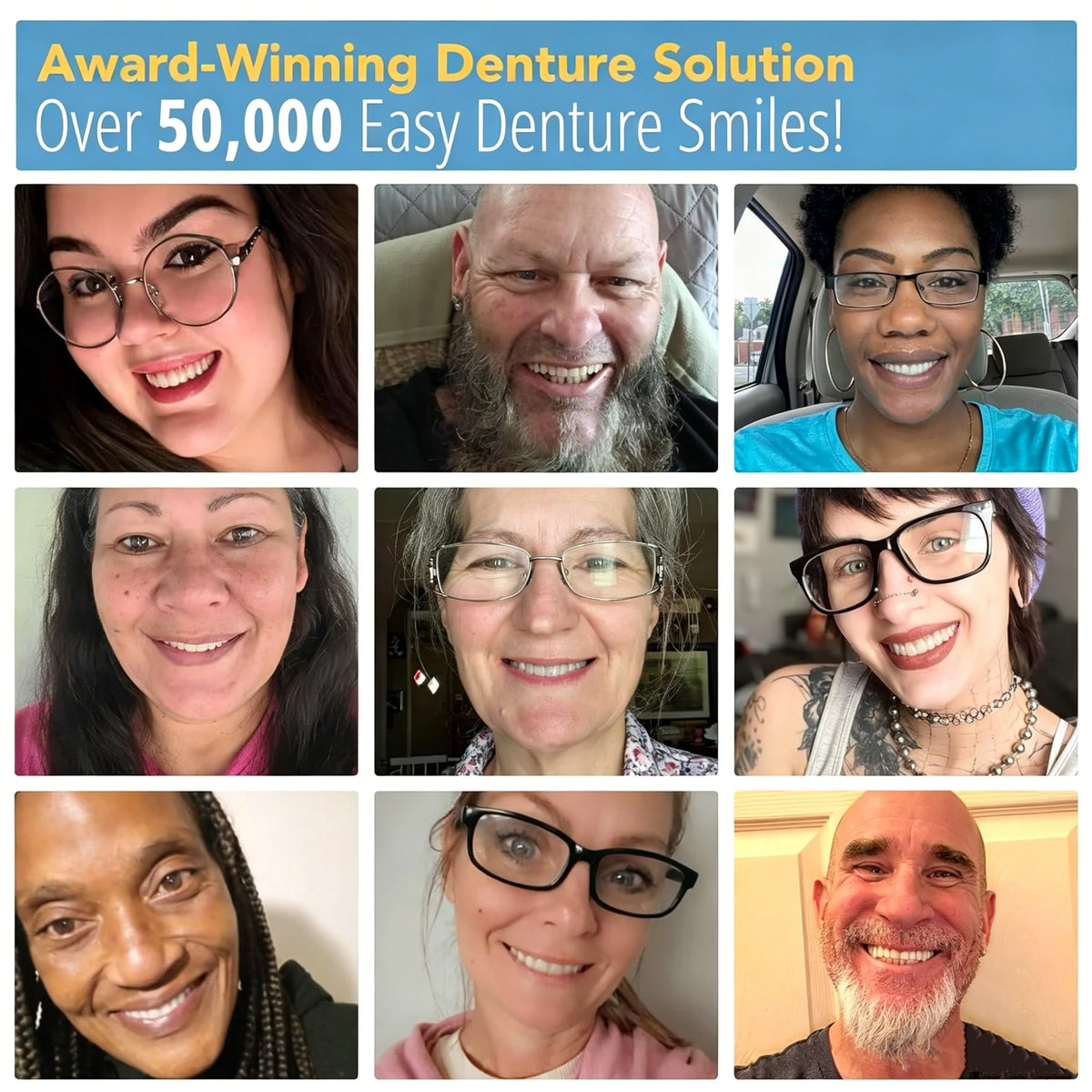 Silicone Dentures with Upper and Lower Full-Mouth References, False Teeth Listing with Single-Item and Multipack Options Requiring Dental Fit Assessment