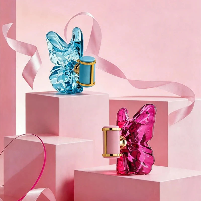 Butterfly Bottle Perfume for Women, 35ml Floral and Vanilla Options Plus 50ml Jasmine, Lemon or Grapefruit Fragrance Choices for Daily Wear and Gifts
