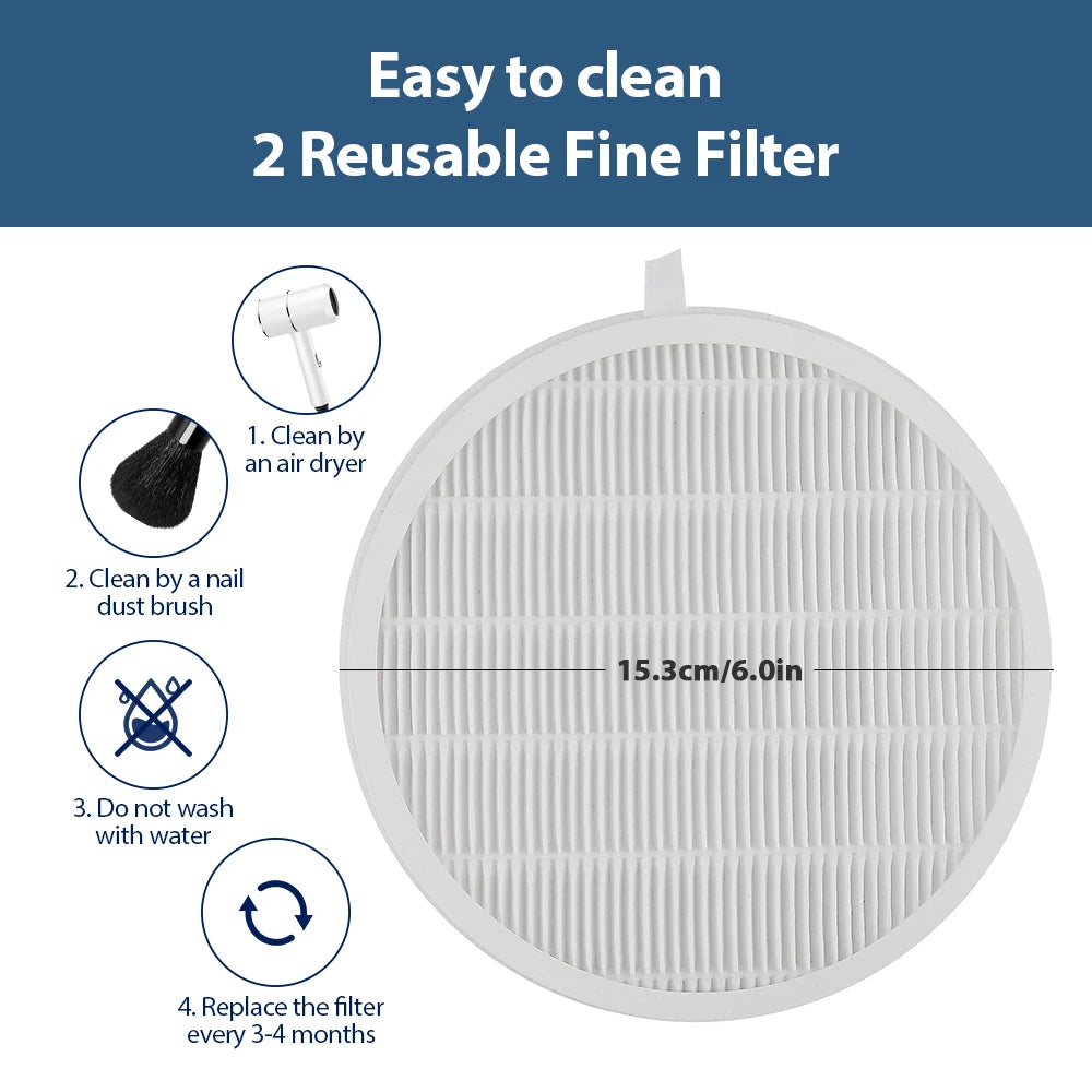 Two-Filter Nail Dust Collector with ABS Body, Adjustable Suction and Listed 23 x 22.5 x 6.9cm Size, Grey, Rose, Silver or Pink Manicure Vacuum Options