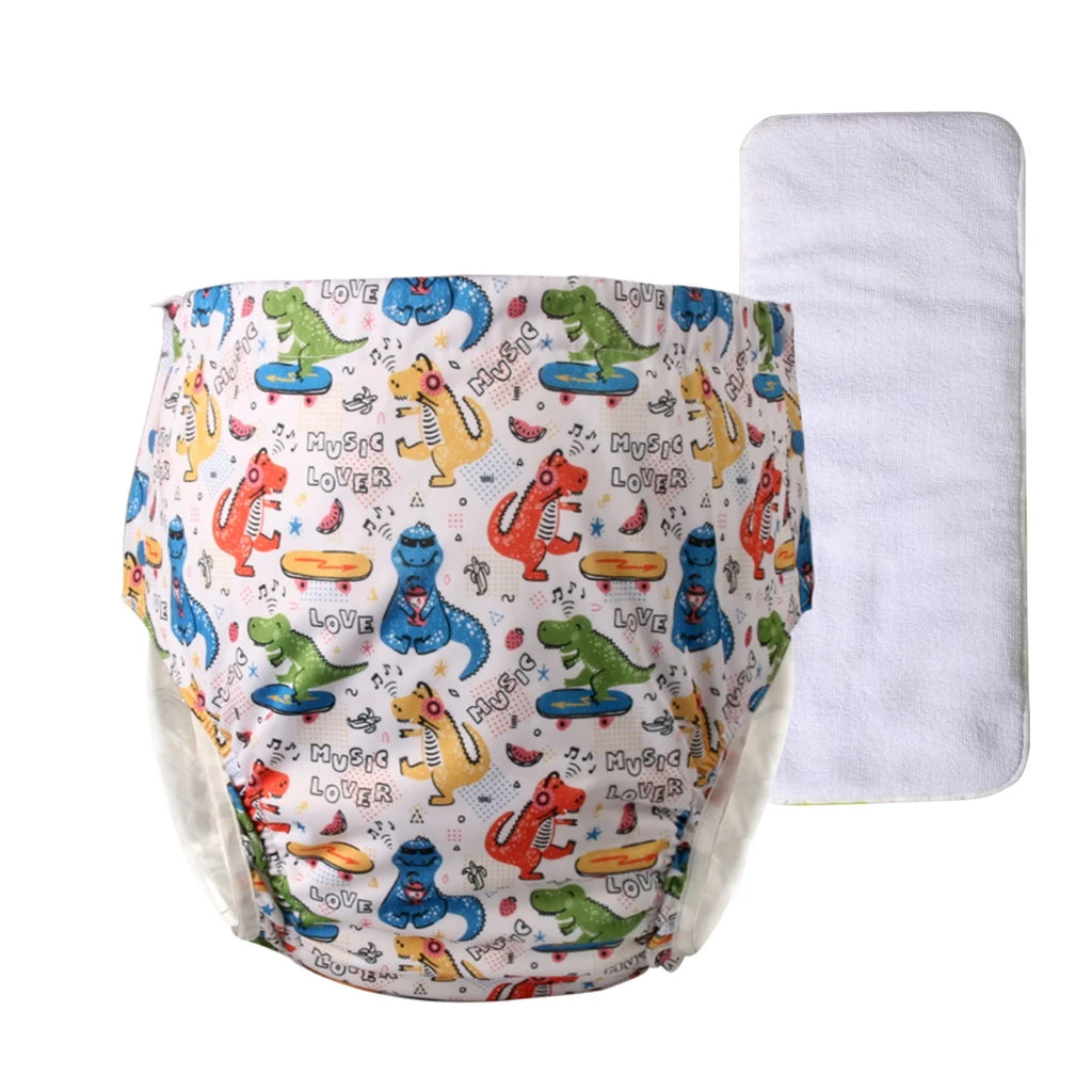Reusable Adult Cloth Diaper and Insert Options, Listed TPU Waterproof Diaper Pants for Adult Personal Care, XL and XXL Size Labels with Set Selections