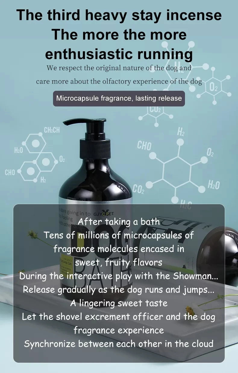 Pet Shampoo for Bath-Time Grooming, Dog 500ml and Cat 500ml Options Plus a 100ml Pet Shampoo Choice for At-Home Coat Cleaning Routines