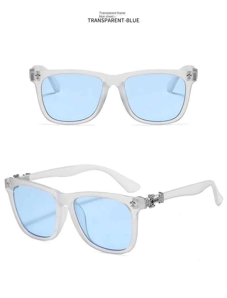 Square Eyeglass Frames for Women and Men with Vintage-Inspired Styling, Seven Coded Fashion Eyewear Options for Everyday Wardrobe and Outfit Coordination