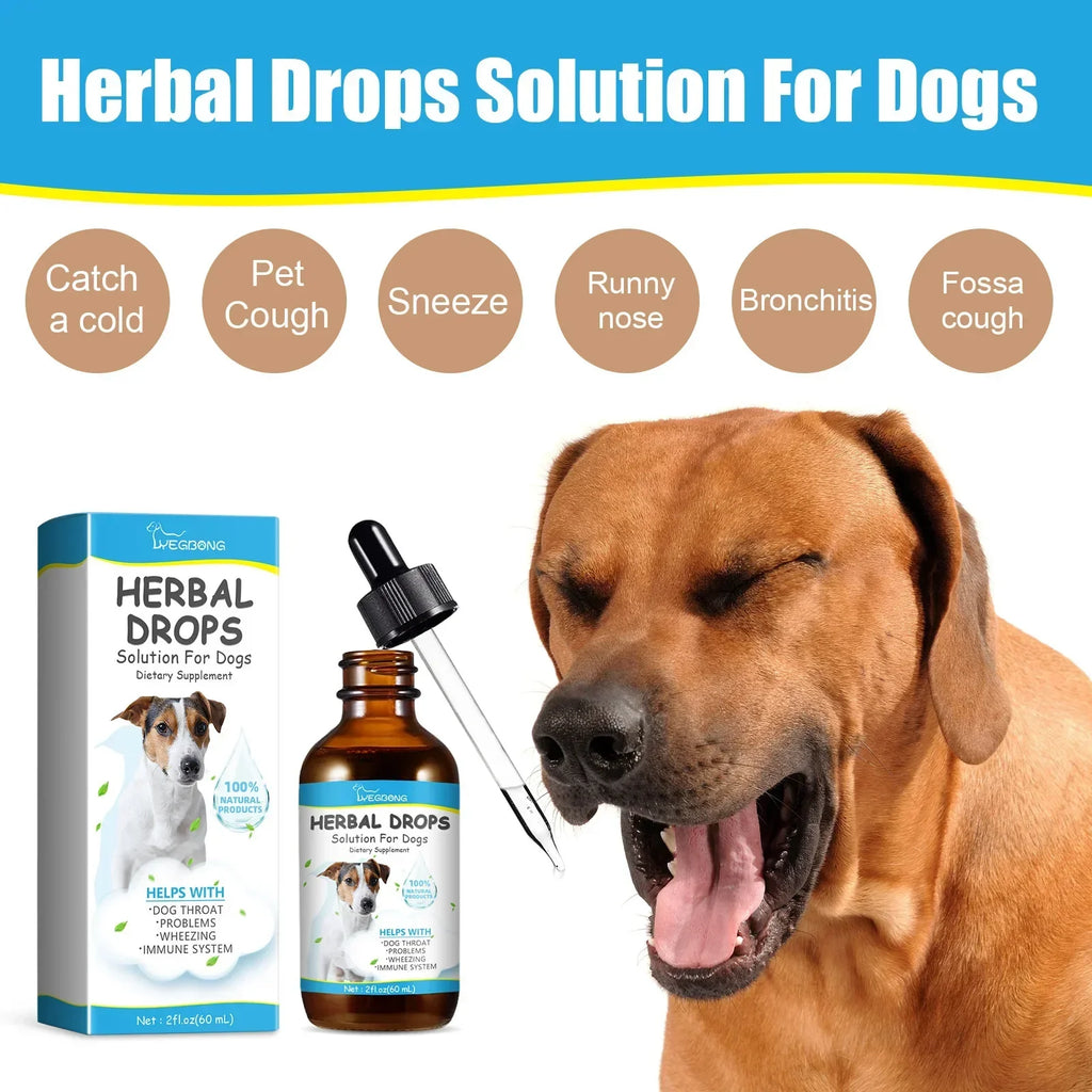 Yegbong Pet Drops, Listed 60ml Boxed Liquid Format with Single-Unit and Multi-Unit Option Labels, Ingredient and Veterinary Suitability Review Required Before Use